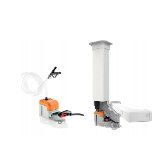 SAUERMANN POMPKA SKROPLIN DELTAPACK Z KORYTEM