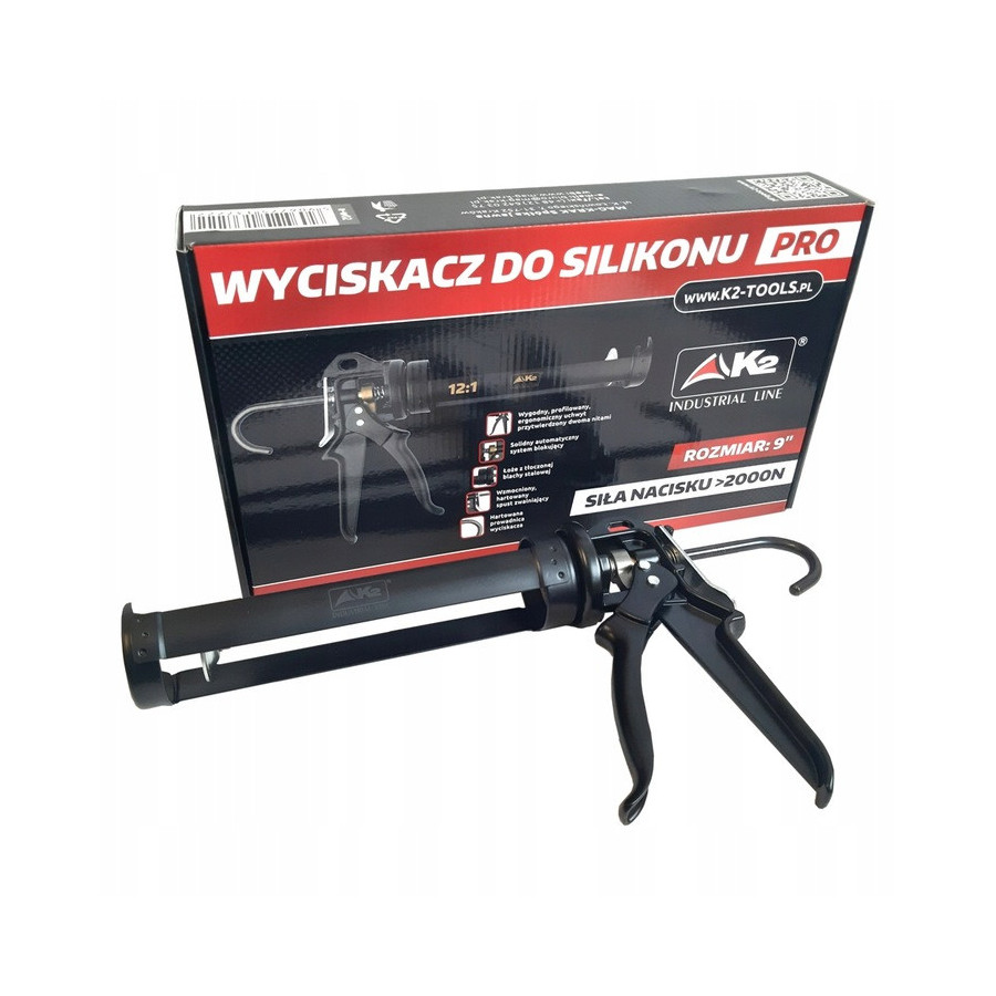K2 WYCISKACZ DO SILIKONU 600ml