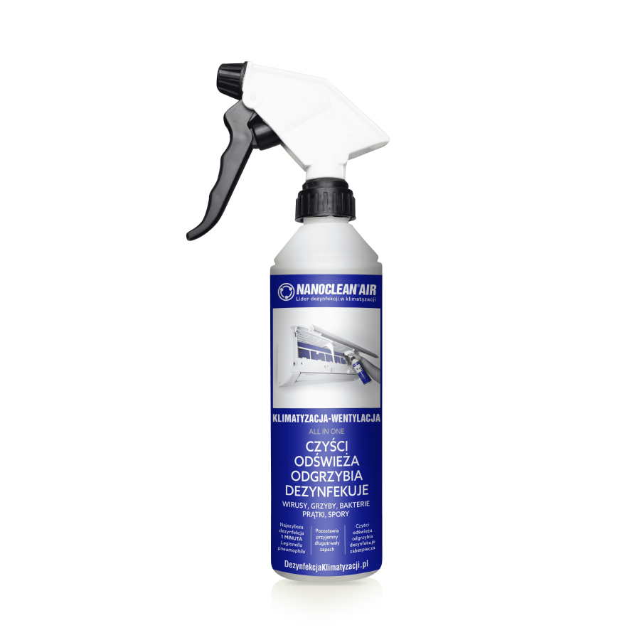 NANOCLEAN AIR PREPARAT MYJĄCO-DEZYNFEKUJĄCY LAWENDOWY 500ml