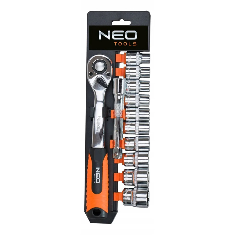 NEO 08-654 KLUCZE NASADOWE ZESTAW 12szt 1/2"