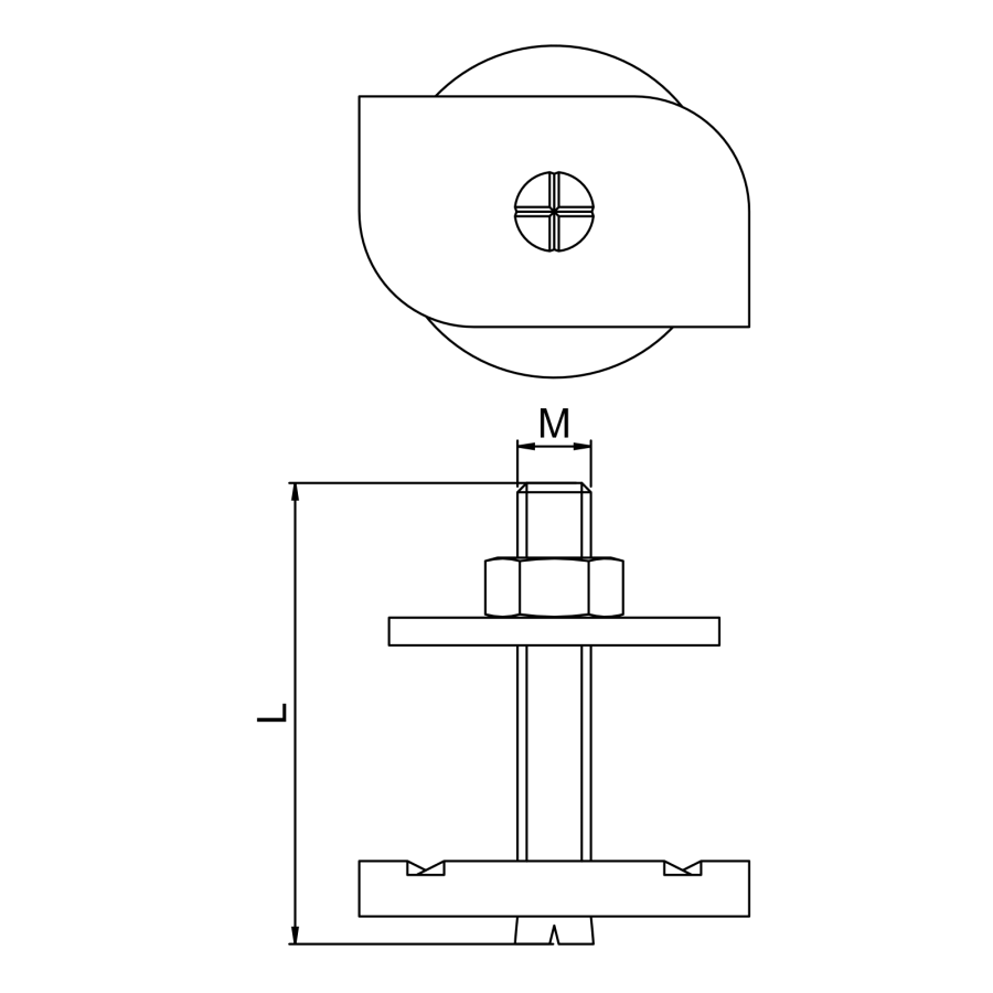 NICZUK ŚRUBA MŁOTKOWA ESZ-MF-M12
