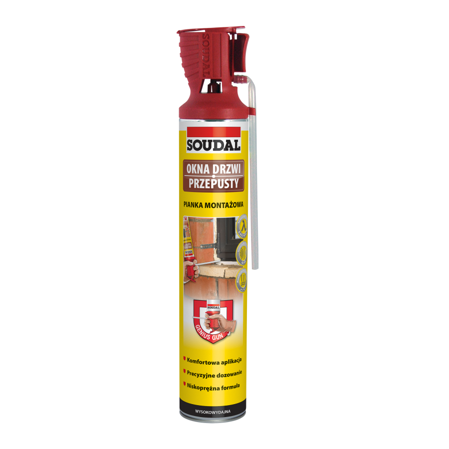 SOUDAL MONTAŻOWA GENIUS GUN 750ML