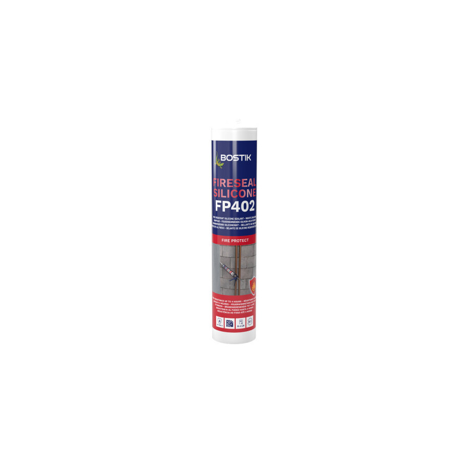 BOSTIK SILIKON PRZECIWPOŻAROWY SZARY FP402 310 ML