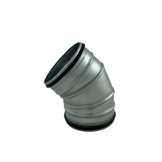 KOLANO SEGMENTOWE Z USZCZELKĄ 45 BSU DN- 0100